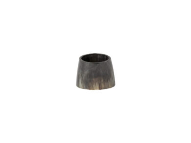 Kroužek na ubrousek, set 4ks,  5cm, NAPKIN RING  -  HORN, šedá|Dark grey  (ZCN-O30329-GRY)