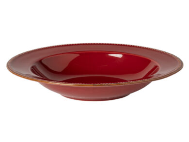 Soup/pasta plate 23 LUZIA, červená|Crimson  (ZCN-PEP235-CRN)