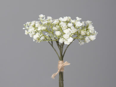 Květina Gypsophila, svazek, krémová, 30cm  (ZDP-43822-05)