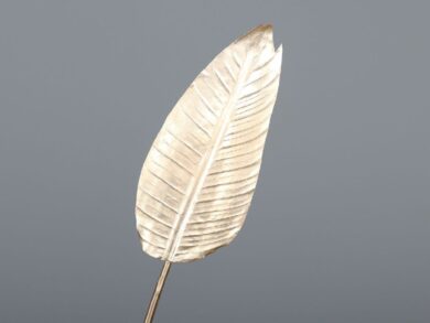 Strelizia Leaf, 103cm, zlatá, plast, zlatá, ks  (ZDP-89121-96)