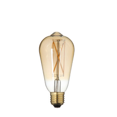 Žárovka Edisonka, zlatá, LED  (ZED-1023608)