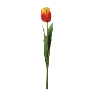 Květina TULIP, oranžová, 60cm  (ZED-1075023)