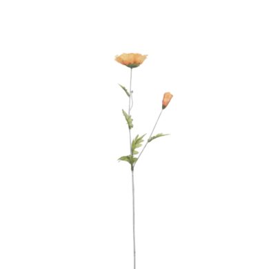 JJ Květina mák FLOWEE, oranžová, 70cm  (ZED-1083330)