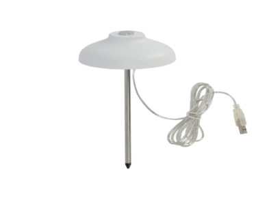 Lampa teleskopická pro pěstování rostlin (napájení USB), v.22-74cm, bílá  (ZEE-AGG105)