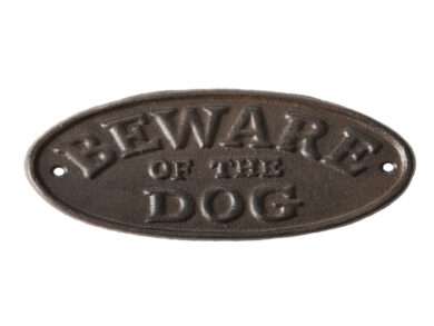 Cedule Beware of the dog  (ZEE-HB24)