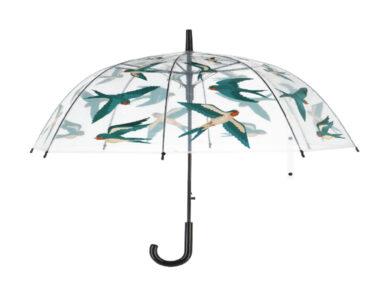 Deštník průhledný s ptáčky, pr.83x82cm  (ZEE-TP399)