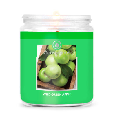 Svíčka s 1-knotem 0,2 KG WILD GREEN APPLE , aromatická v dóze KP  (ZGC-7OZ815)