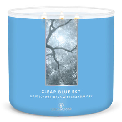 Svíčka 0,41 KG CLEAR BLUE SKY, aromatická v dóze, 3 knoty  (ZGC-GC151126)