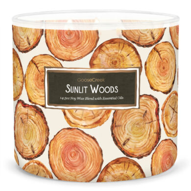 Svíčka 0,41 KG SUNLIT WOODS, aromatická v dóze, 3 knoty  (ZGC-GC151365)