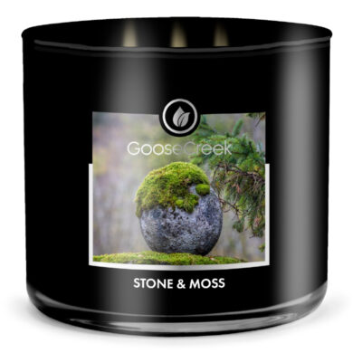 Svíčka MENS COLLECTION 0,41 KG STONE & MOSS, aromatická v dóze, 3 knoty  (ZGC-MC151144)