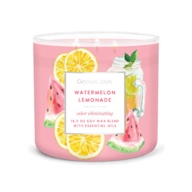 Svíčka 0,41 KG WATERMELON LEMONADE, ANTIODOR, aromatická v dóze, 3 knoty  (ZGC-OE15700)