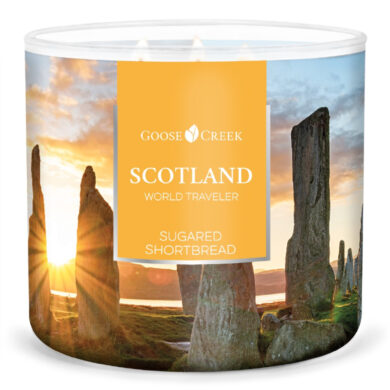 Svíčka WORLD TRAVELER 0,41 KG SCOTLAND - SUGARED SHORTBREAD, aromatická v dóze  (ZGC-WT151036)