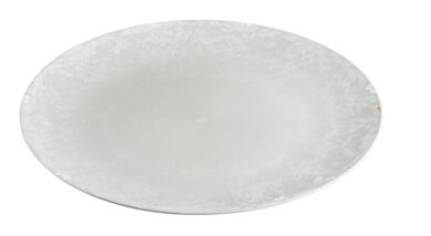VZ VDT Talíř dekorační, plast, šedo/bílá, pr.33x2cm, ks  (ZGE-11804335)