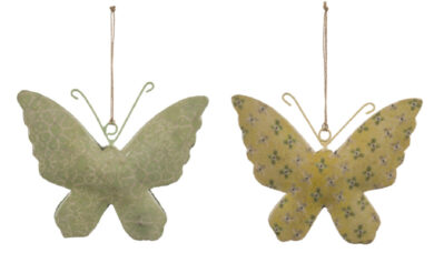 Závěs Motýl, žlutá/zelená, M, 2T  (ZGE-11901050)