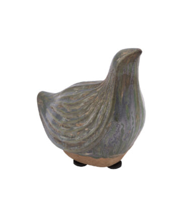 Dekorace Seagull, šedá/antik, 15,5x8x13cm  (ZGE-12204365)