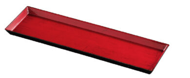 VDT Podnos|tác, plast, červená/černá, 44x13x2cm, ks  (ZGE-21702210)