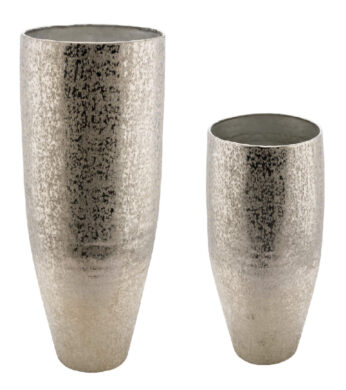 Váza ANTIGUE, stříbrná, 31x84cm, S2  (ZGE-22103408)