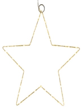 Dekorace Hvězda,120 LED, s časovačem, pr.30cm, OUTDOOR  (ZGE-22305200)