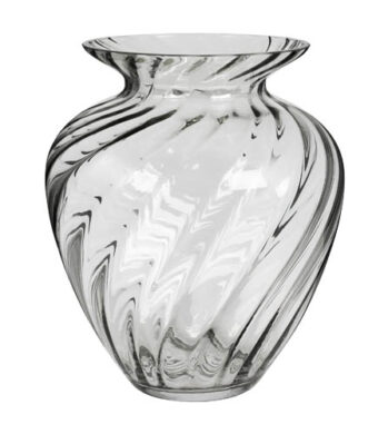 Váza PEP, pr.21,5x25cm, sklo, čirá  (ZKA-420640599)