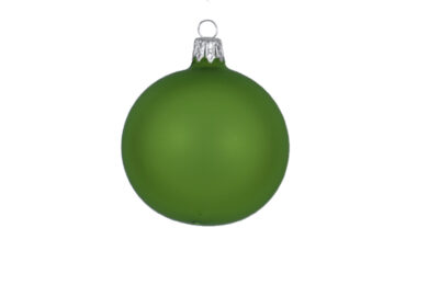 Ozdoba vánoční koule, zelená|mat, 6cm  (ZOZ-212121)