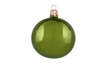 Ozdoba vánoční koule, zelená, 6cm  (ZOZ-212125)