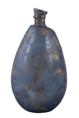 Váza SIMPLICITY, 47cm, modro zlatá patina  (ZSM-4656F713)
