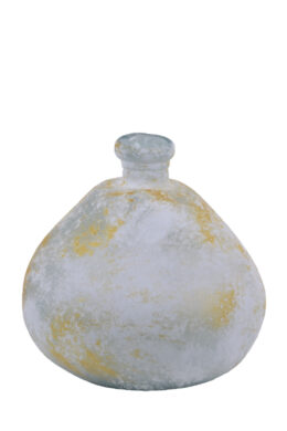 Váza SIMPLICITY, pr.31,5x32cm, modrá patina  (ZSM-4657F773)