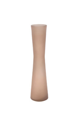 Váza úzká COIN, 20cm, hnědá matná  (ZSM-4674DS701)