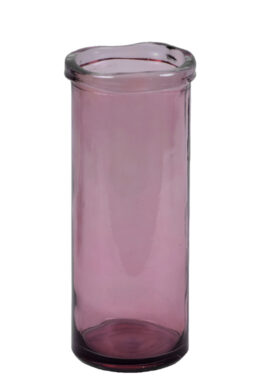 Váza SIMPLICITY, rovná, 36cm, růžová  (ZSM-4747DB19)