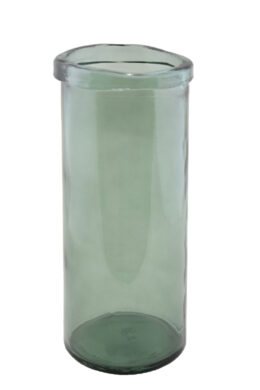 Váza SIMPLICITY, rovná, 36cm, zeleno šedá  (ZSM-4747DB408)