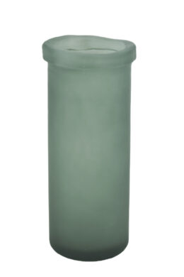 Váza SIMPLICITY, rovná, 28cm, zelená matná  (ZSM-4748DS700)
