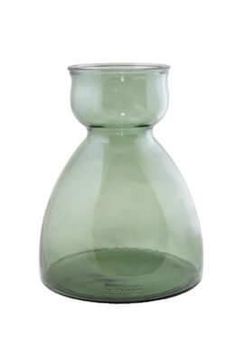 Váza SENNA, 34cm|10,5L, zeleno šedá  (ZSM-4816DB408)