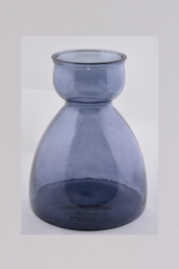 Váza SENNA, 34cm|10,5L, tmavě modrá  (ZSM-4816DB605)