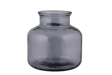 Váza, pr.24x23cm|6L, tmavě kouřová  (ZSM-4822DB589)