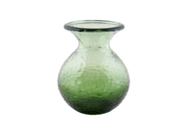 Váza PARADISE, 24,5cm, zelená krakovaná  (ZSM-4828C466)
