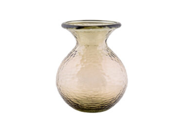 Váza PARADISE, 24,5cm, lahvově hnědá|kouřová  (ZSM-4828DB04)