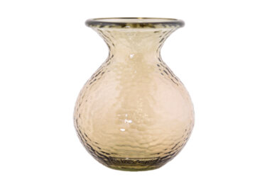 Váza PARADISE, 18,5cm, lahvově hnědá|kouřová  (ZSM-4829DB04)