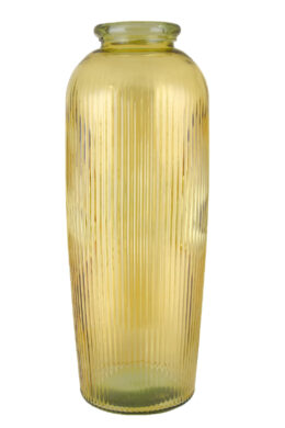 Váza, pr.30x70cm, žluto hnědá  (ZSM-4860DB411)