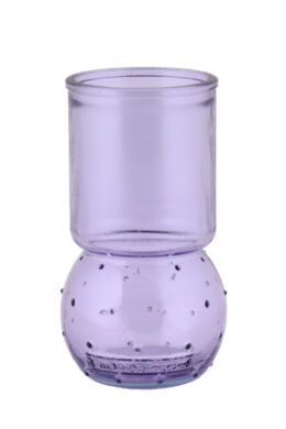 Váza, pr.9,5x17cm|0,7L, fialová  (ZSM-4867DB178)