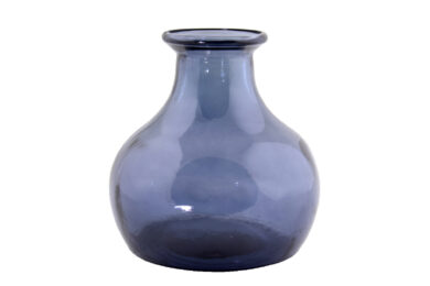 OBJ Váza LISBOA, 21cm, tmavě modrá *  (ZSM-5492DB605)