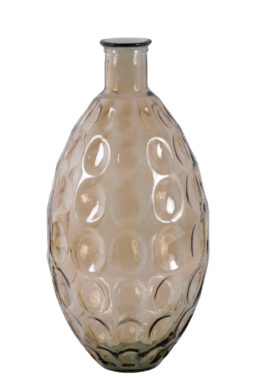 Váza DUNE, 59cm|7,5L, lahvově hnědá|kouřová  (ZSM-5591DB04)