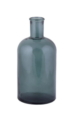 Lahev|váza, pr.9x19,5cm|0,675L, zeleno šedo modrá  (ZSM-5713DB751)
