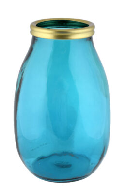 Váza MONTANA, 28cm|4,35L, sv. modrá  (ZSM-5982F1133)