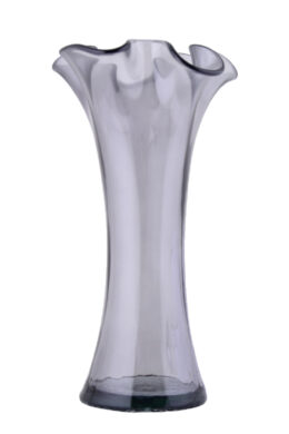 Váza, pr.20x30cm, tmavě kouřová  (ZSM-6089DB589)