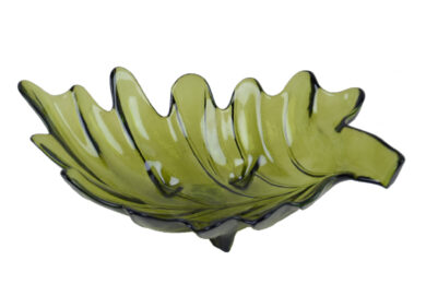 Miska PARRA, 11x35cm, tmavě lahvově zelená  (ZSM-7375DB615)
