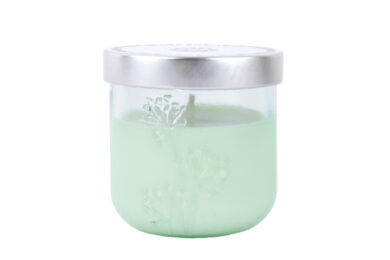 HA Svíčka ve sklenici s pampeliškou Květ lípy, sójový vosk, 220gr  (ZSM-XM2259-1.01-SOK)