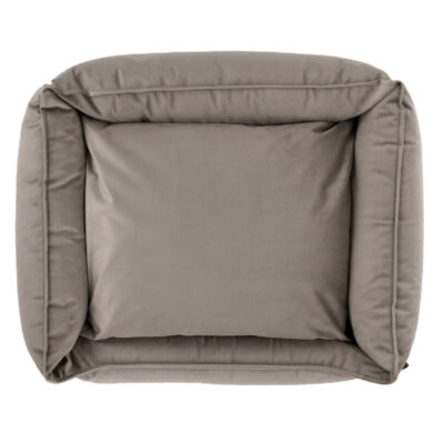 Pelíšek pro psa s okrajem 60x40x18cm, REVERS PILLOW, Smoke  (ZVB-43242.604018.52)