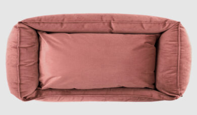 Pelíšek pro psa s okrajem 90x70x22cm, REVERS PILLOW, Blush  (ZVB-43242.907022.23)