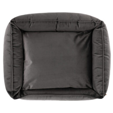 Pelíšek pro psa s okrajem 90x70x22cm, DOG COCOON, anthracite  (ZVB-43242.907022.39)