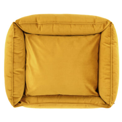 Pelíšek pro psa s okrajem 90x70x22cm, REVERS PILLOW, Ochre  (ZVB-43242.907022.56)